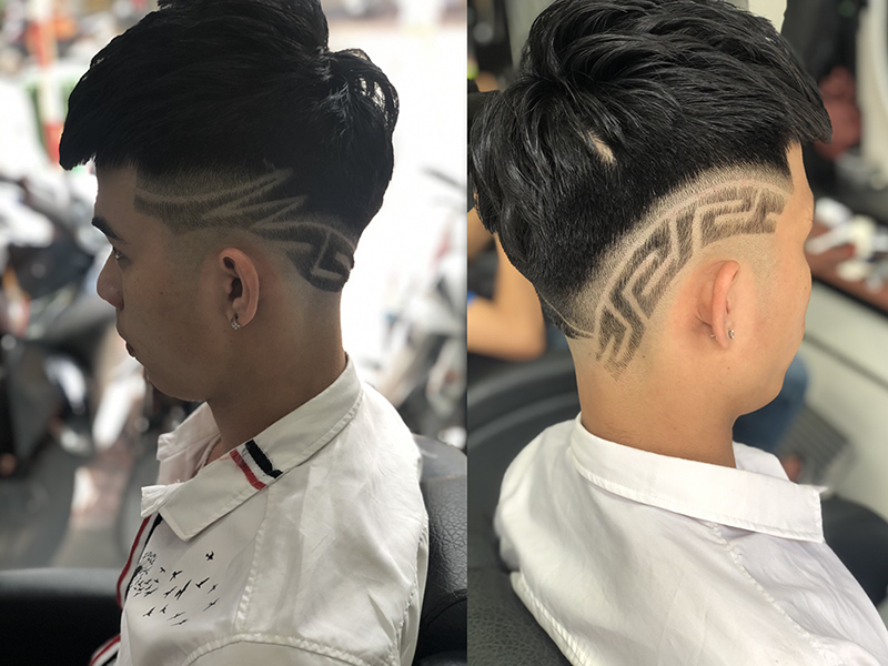 Kiểu tóc Undercut Tattoo ngắn đẹp cho nam