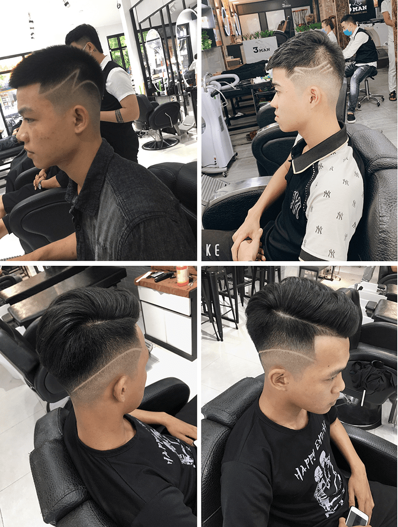 Kiểu tóc Undercut Tattoo ngắn đẹp cho nam